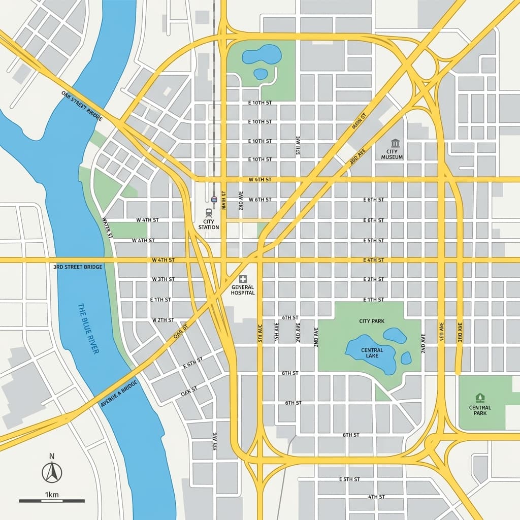 Kamtampe Extension Location Map